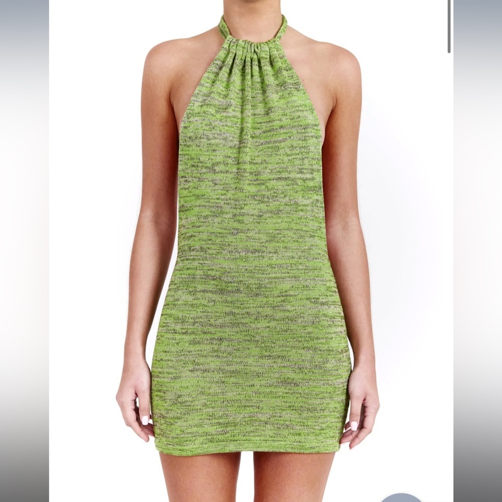 Green Bamba Swim Dress